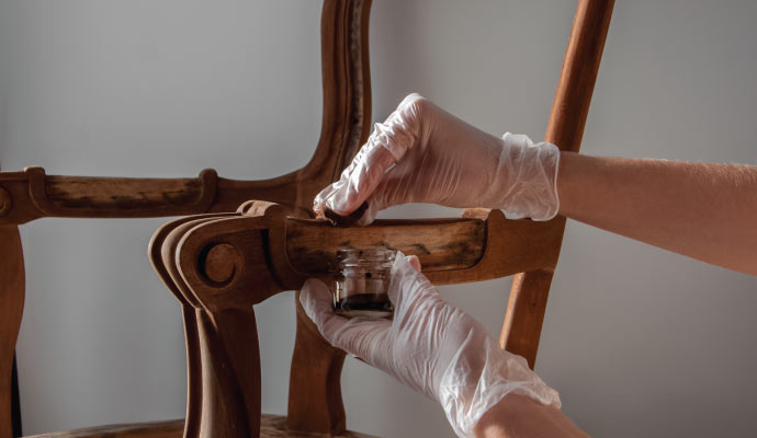 Furniture restoration