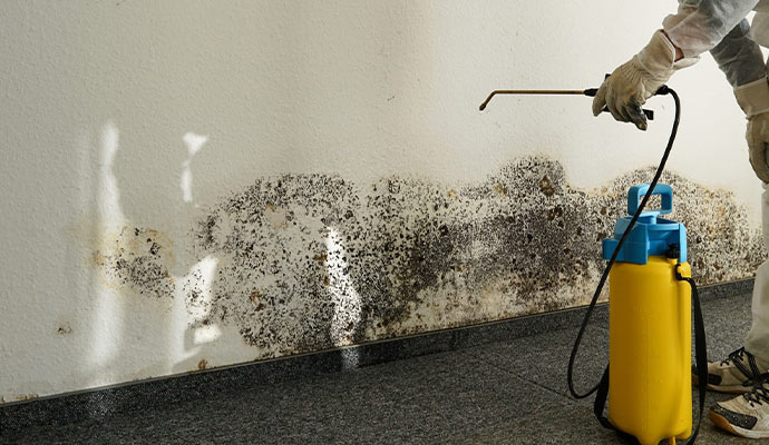 Professional mold remediation