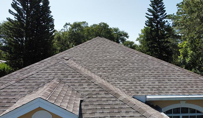 Professional roof replacement